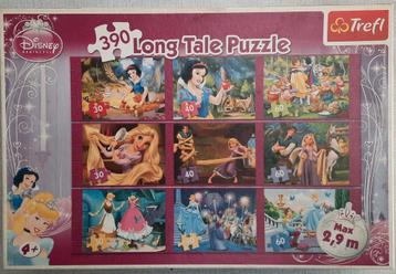 Long tale puzzle - Disney