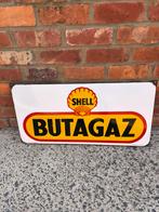 Plaque emaillee shell, reclamebord originale , top état, Ophalen of Verzenden, Zo goed als nieuw