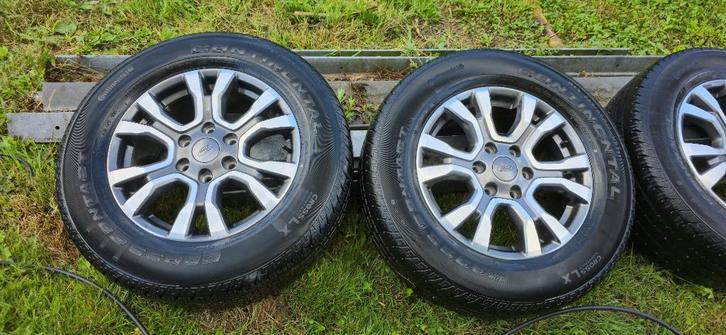 Ford Ranger 18" velgen 2018 + 265/60 continentale banden, Auto-onderdelen, Banden en Velgen, Banden en Velgen, All Season, 18 inch