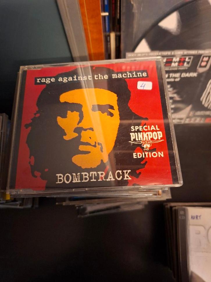 maxi cd - rage against the machine - bombtrack, Cd's en Dvd's, Cd's | Hardrock en Metal, Zo goed als nieuw, Ophalen of Verzenden