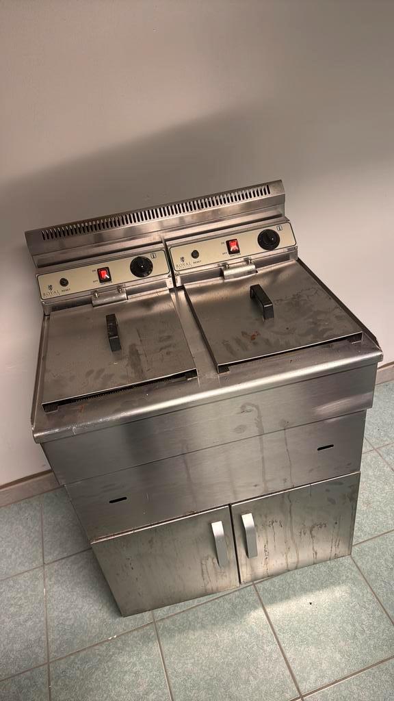 Professionele dubbele gasfriteuse, Zakelijke goederen, Horeca | Keukenapparatuur, Ophalen