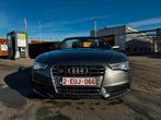 Audi A5 Cabrio 3.0 TDI Automaat, Auto's, Zwart, Cabriolet, Leder, Bedrijf