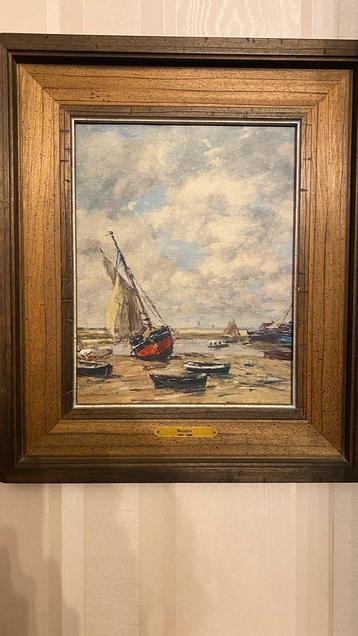 Schilderij Boudin beschikbaar voor biedingen