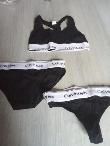 Calvin K.zwarte lingerie medium  beschikbaar voor biedingen