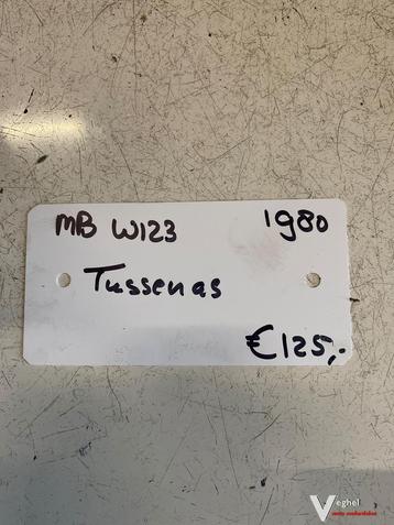 Mercedes W123 1980 Tussenas  beschikbaar voor biedingen