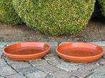 Geglazuurde terracotta onderschalen - uitstekende staat, Ophalen, Terracotta, Tuin