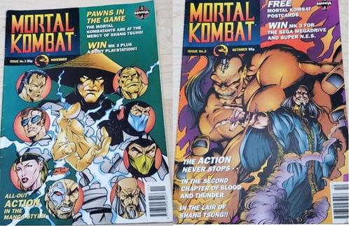 mortal kombat blood and thunder 2 & 3 comics book BD malibu, Livres, BD | Comics, Utilisé, Plusieurs comics, Enlèvement ou Envoi