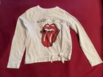 T-shirt manches longues The Rolling Stones taille 134-140, Comme neuf, Fille, The Rolling Stones, Chemise ou À manches longues