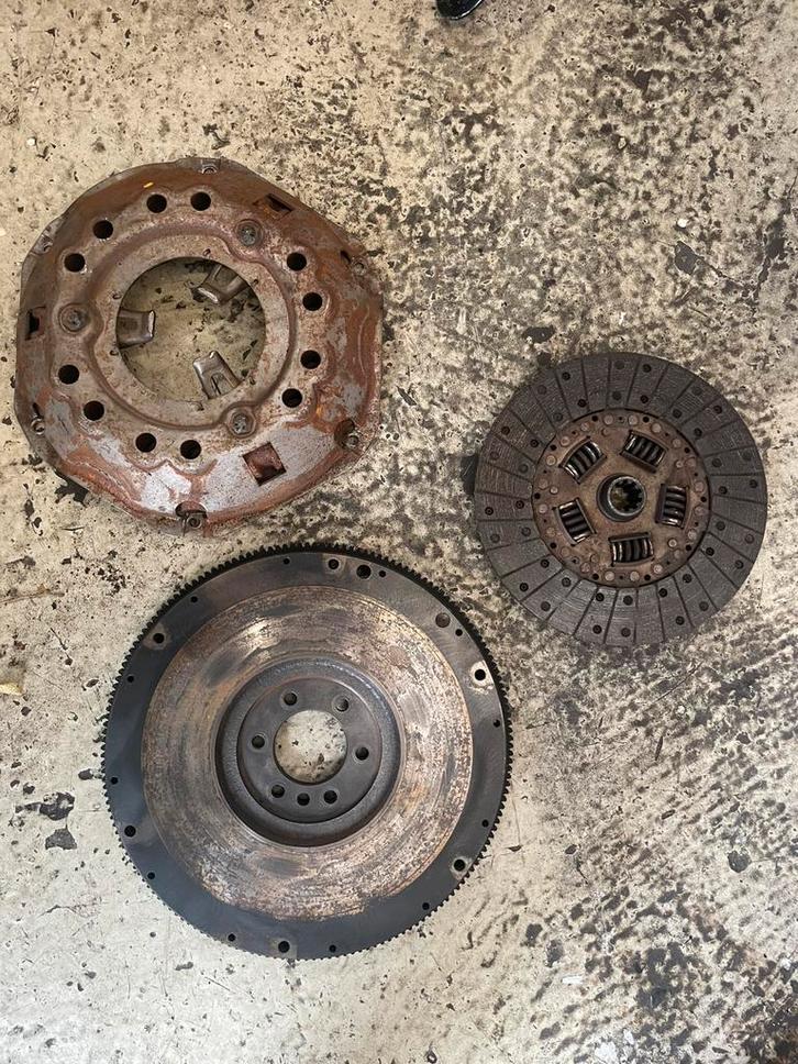 Chevrolet sbc vliegwiel en koppeling, Auto-onderdelen, Transmissie en Toebehoren, Amerikaanse onderdelen, Chevrolet, Ophalen