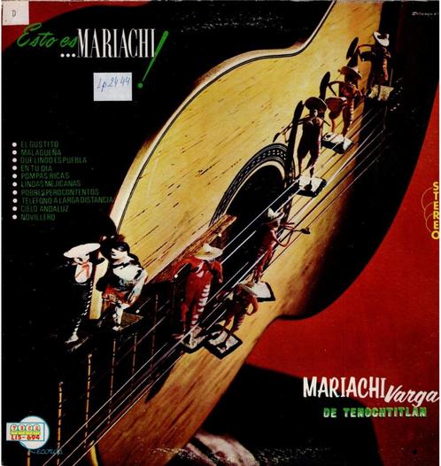 Vinyl, LP    /    Mariachi Vargas De Tenochtitlan – Esto Es, CD & DVD, Vinyles | Autres Vinyles, Autres formats, Enlèvement ou Envoi
