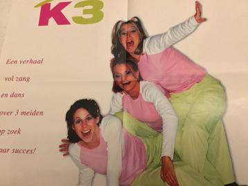 Originele K3 groep poster een verhaal vol dans en zang beschikbaar voor biedingen