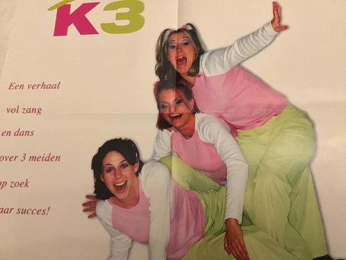 Originele K3 groep poster een verhaal vol dans en zang, Verzamelen, Posters, Ophalen of Verzenden