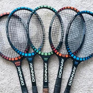 Fabuleuse collection de raquettes de tennis Donnay ! beschikbaar voor biedingen