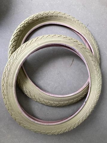 DELI TIRE buitenband 16 x 1.75 (47-305) creme beschikbaar voor biedingen
