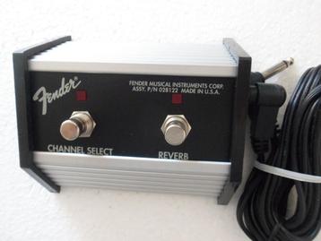 FENDER  footswitch channel select reverb + kabel beschikbaar voor biedingen