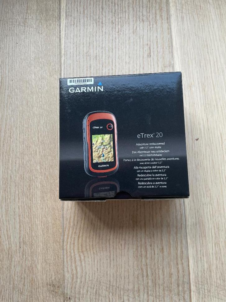 Garmin eTrex 20, Sport en Fitness, Bergsport en Wandelen, Gebruikt, Navigatie of Gps, Ophalen of Verzenden