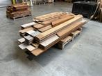 Hardhout Afzelia / Iroko, Tuin en Terras, Ophalen, Planken, Zo goed als nieuw, Hardhout