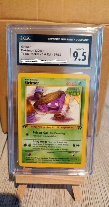 Grimer Team Rocket 1st Ed. CGC 9.5 beschikbaar voor biedingen