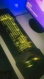 Corsair K95 RGB AZERTY mechanisch gaming toetsenbord, Computers en Software, Toetsenborden, Ophalen of Verzenden, Azerty, Zo goed als nieuw