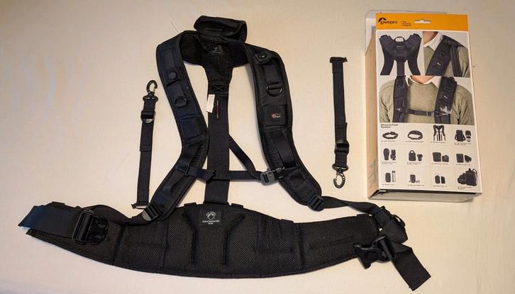 Harnais et Deluxe ceinture techniques Lowepro S&F, TV, Hi-fi & Vidéo, Photo | Appareils professionnels, Enlèvement ou Envoi