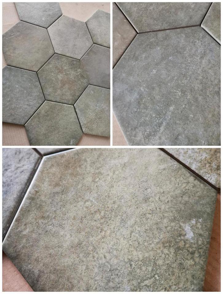 600 badkamertegels zeshoek, Doe-het-zelf en Bouw, Tegels, Ophalen