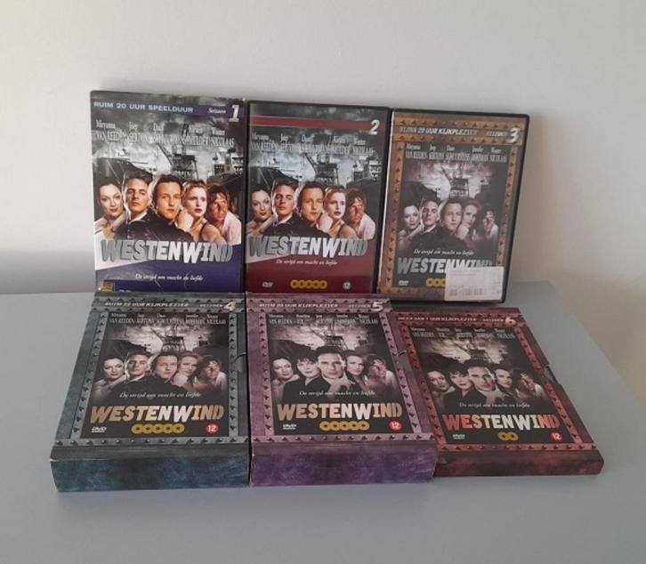 Westenwind reeks 1 tem 6 – De Complete Serie, Cd's en Dvd's, Dvd's | Tv en Series, Zo goed als nieuw, Drama, Boxset, Alle leeftijden