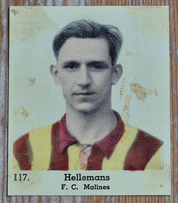 1930s (pre panini) 117. Gust Hellemans F.C. Malinois KVM beschikbaar voor biedingen