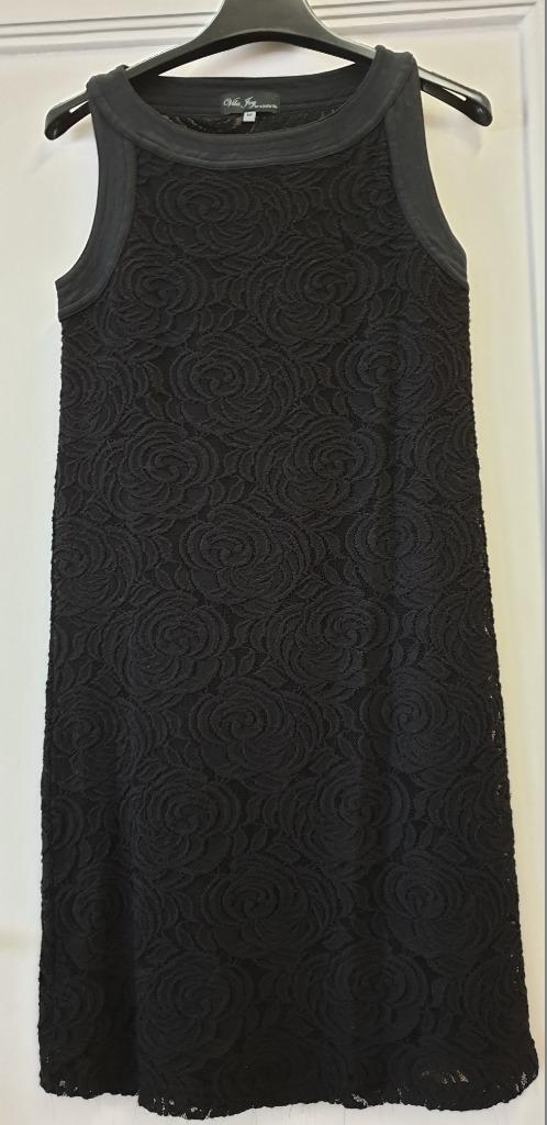 Vila Joy zwarte jurk - Maat M, Kleding | Dames, Jurken, Zo goed als nieuw, Maat 38/40 (M), Zwart, Knielengte, Ophalen of Verzenden