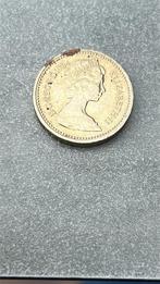 1984 Elizabeth II One Pound  “nemo me impune lacessit”, Postzegels en Munten, Ophalen, Overige landen, Overige waardes, Losse munt