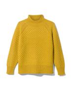 Te koop: Nieuw!! Mooie gele trui in fantasie steek. M., Ophalen, Nieuw, Maat 38/40 (M), Geel