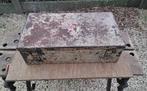 Duitse WO2 1e hulp voertuigkist met wintercamo., Ophalen of Verzenden, Landmacht, Kist of Geocache