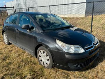 Citroen C4 1.6hdi Airco CruiseControl, Autos, Achat, Boîte manuelle, Noir, 5 portes