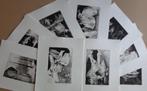 ANDRE GOEZU / LOT 9 STUKS / JEAN RAY + JOHN FLANDERS 38x28cm, Ophalen of Verzenden