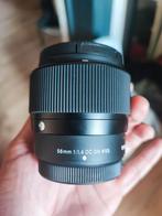 Sigma 56mm f/1.4 pour Fujifilms X. Comme neuf, Ophalen of Verzenden, Zo goed als nieuw