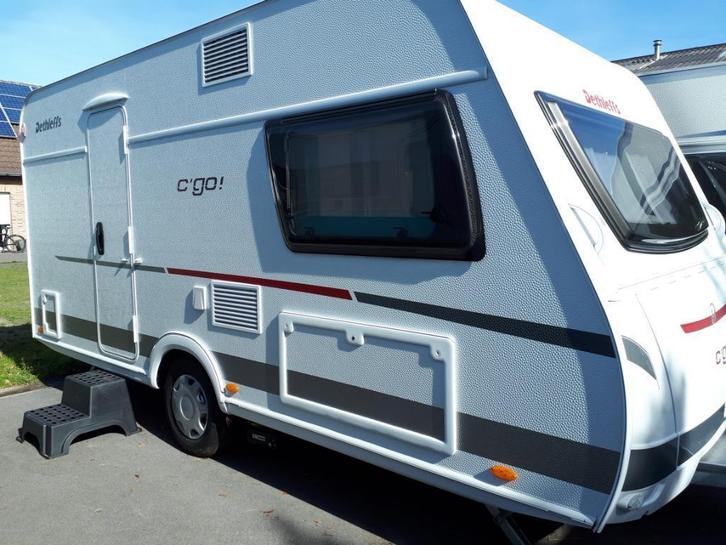 Dethleffs C’Go 430 QS 2016, Caravans en Kamperen, Caravans, Particulier, tot en met 4, 1000 - 1250 kg, Standaardzit, Dethleffs