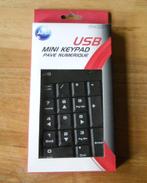 Mini clavier numérique keypad USB  !!! neuf !!!, Computers en Software, Toetsenborden, Bedraad, Nieuw, Numeriek, Ophalen