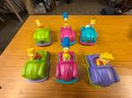6 (bots)autootjes The Simpsons, Ophalen of Verzenden, Zo goed als nieuw, Tv, Actiefiguur of Pop