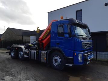 Volvo Fm9 300 Euro5 26T  Palfinger kraan  & containersysteem