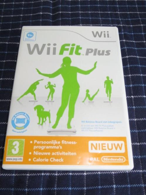 Wii Game : Wii Fit Plus  -- Enkel het spel - Nintendo, Consoles de jeu & Jeux vidéo, Jeux | Nintendo Wii, Comme neuf, Sport, 1 joueur