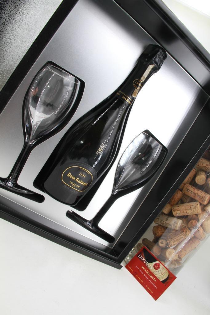 Dom Ruinart Maartje Baas set uit 1998, Verzamelen, Wijnen, Zo goed als nieuw, Champagne, Frankrijk, Vol, Ophalen of Verzenden