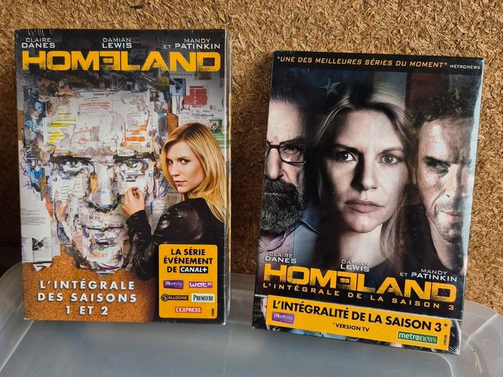 Homeland integral 3 seizoenen negen, Cd's en Dvd's, Dvd's | Tv en Series, Nieuw in verpakking, Ophalen of Verzenden