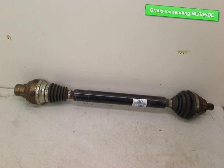 AANDRIJFAS RECHTS golf 6 Golf VI (5K1) (1K0407272QP), Auto-onderdelen, Remmen en Aandrijving, Volkswagen, Gebruikt