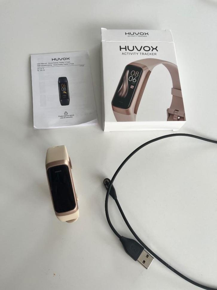 Huvox Stappenteller - digitale horloge - activity tracker, Handtassen en Accessoires, Activity trackers, Zo goed als nieuw, Android
