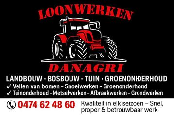 Landbouw werken. Tuinwerken metsen werken  beschikbaar voor biedingen