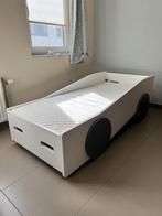 Lit junior VOITURE, Sommier à lattes, 70 à 85 cm, Comme neuf, Enlèvement