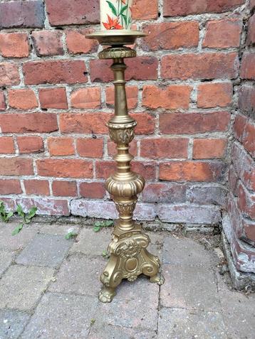 Koperen Kerkkandelaar ca. 1900 (barokstijl) = 50 EUR  beschikbaar voor biedingen