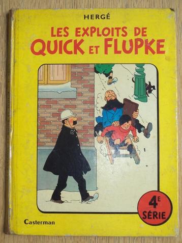 Hergé Les Exploits de Quick et Flupke 4e série Casterman beschikbaar voor biedingen