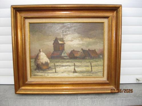 A.Speeckaert Landschap met hooiopper o/d, Antiek en Kunst, Kunst | Schilderijen | Klassiek, Ophalen