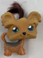 Littlest Pet Shop Hasbro LPS 6 Shih Tzu Yorkshire hond bruin, Verzamelen, Poppetjes en Figuurtjes, Verzenden, Zo goed als nieuw