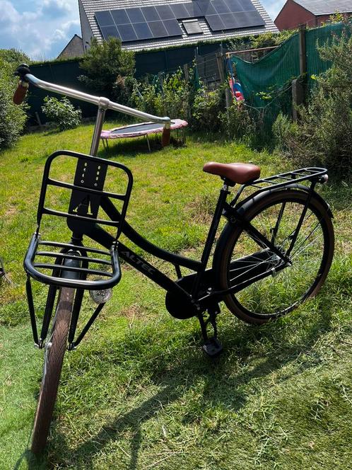 Altec classic transportfiets 28” - mat zwart, Fietsen en Brommers, Fietsen | Dames | Damesfietsen, Zo goed als nieuw, Ophalen